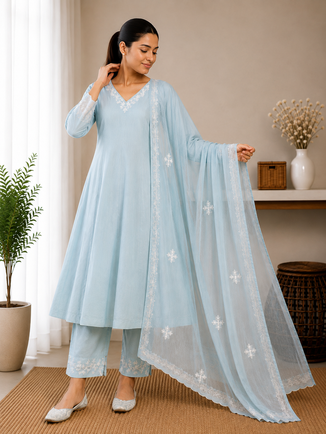 Zariya Lace Suit Set