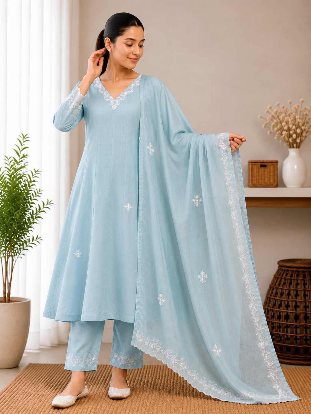 Zariya Lace Suit Set