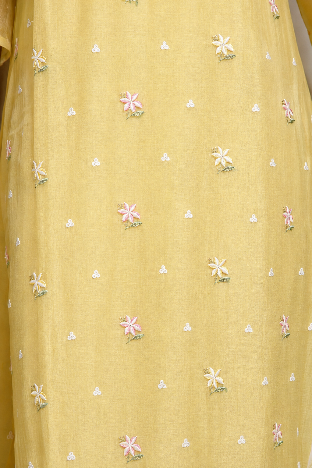 Kesar Mulchanderi Embroidered 3-Piece Suit Set